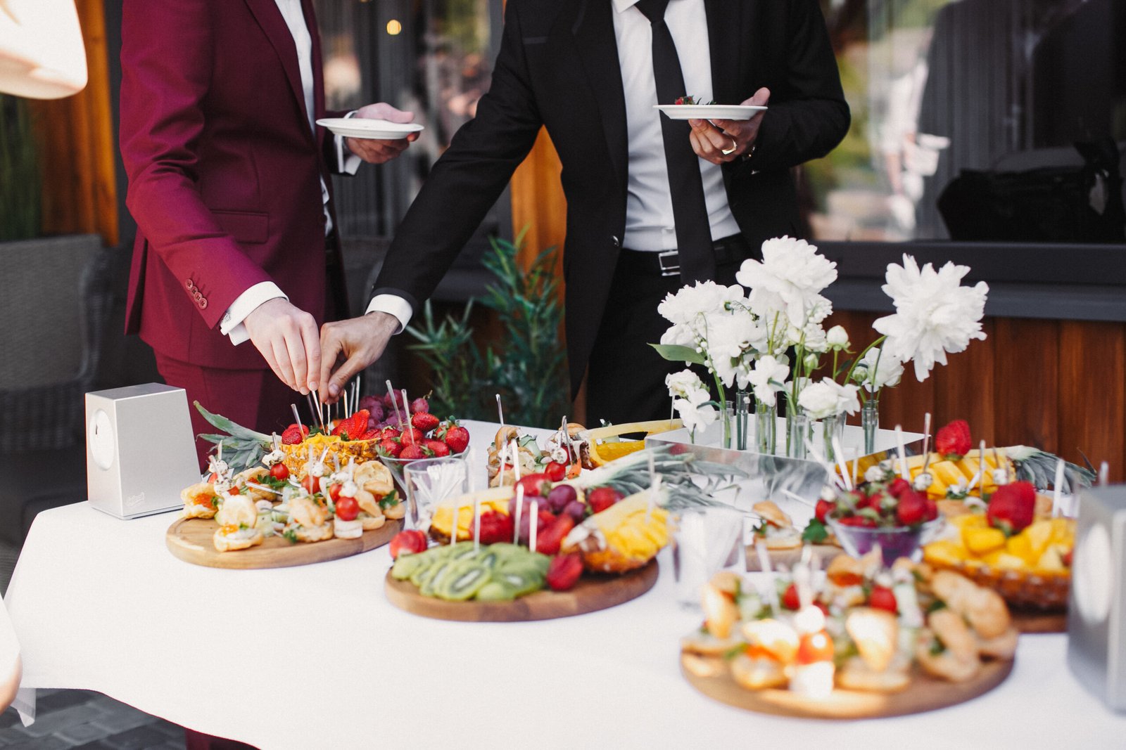 Delight Caters setup